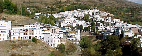 Trevelez in Las Alpujarras